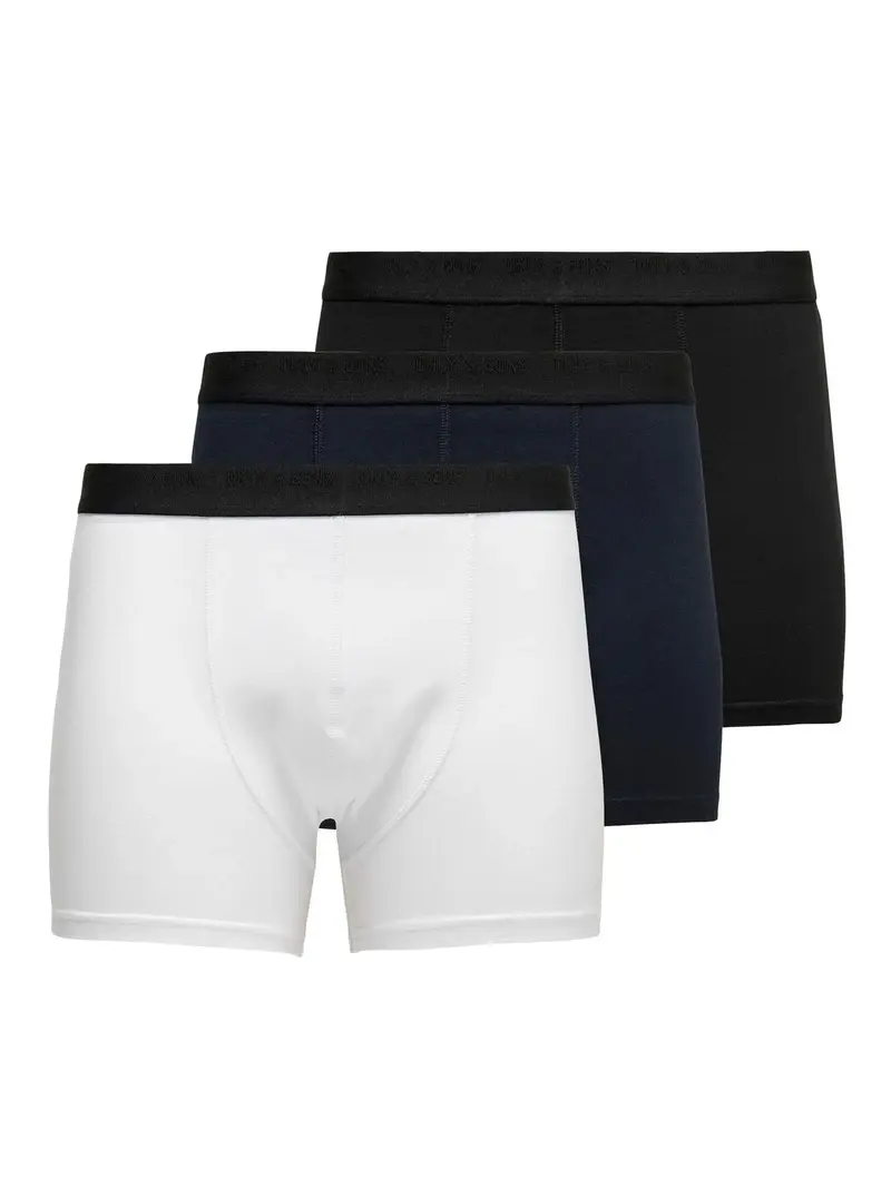 3-pack Boxer - Ass Farger