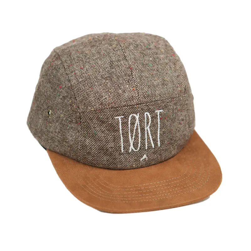 5 Panel Tweed hat