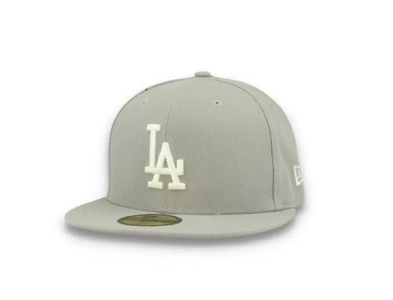 59FIFTY MLB Basic Los Angeles Dodgers Grey/White
