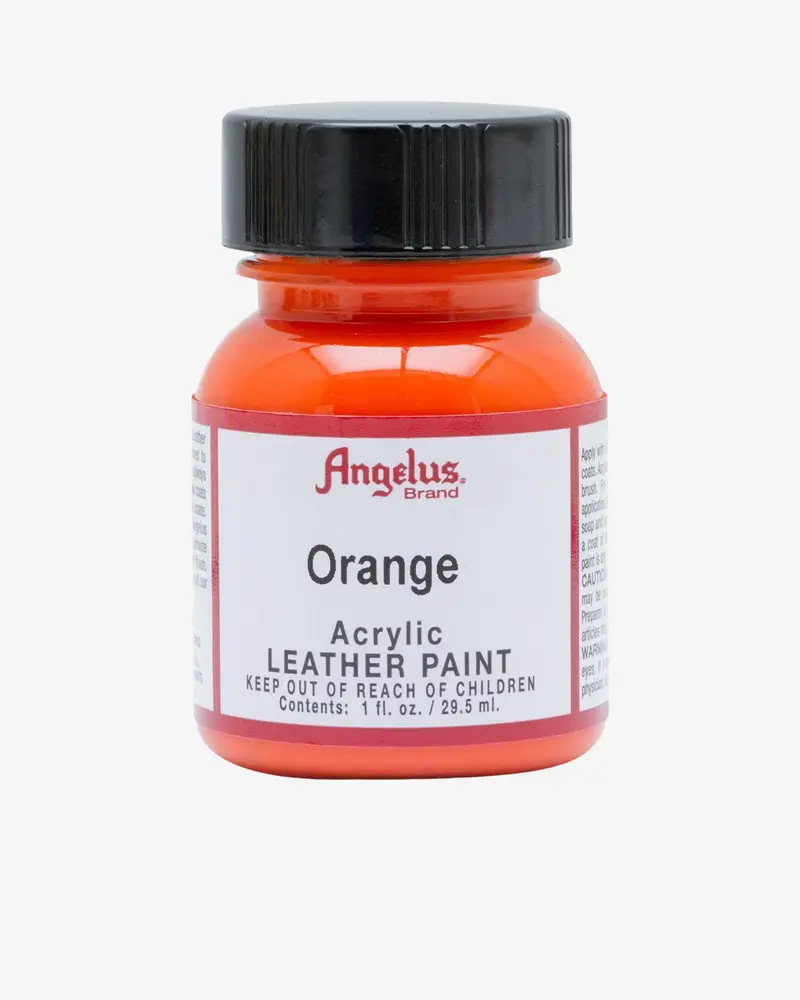 ACRYLIC LEATHER PAINT - ORANGE
