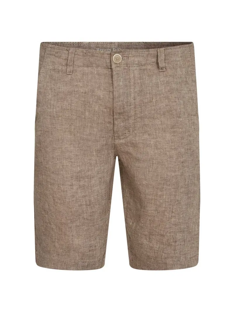 Andros Linshorts - Brown