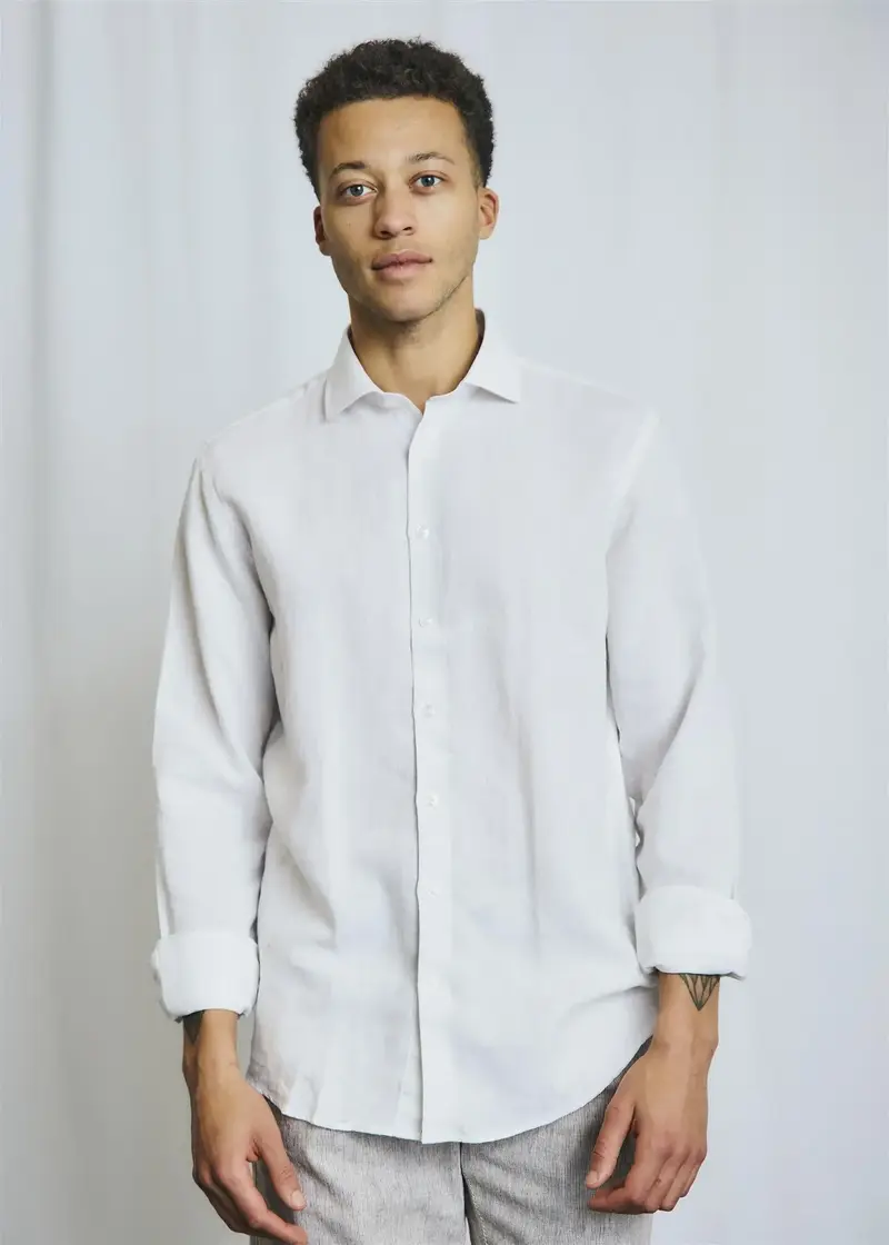 Antonelli Linskjorte - White