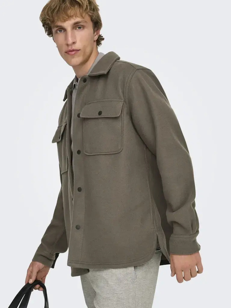 Ash Overshirt - Bungee Cord