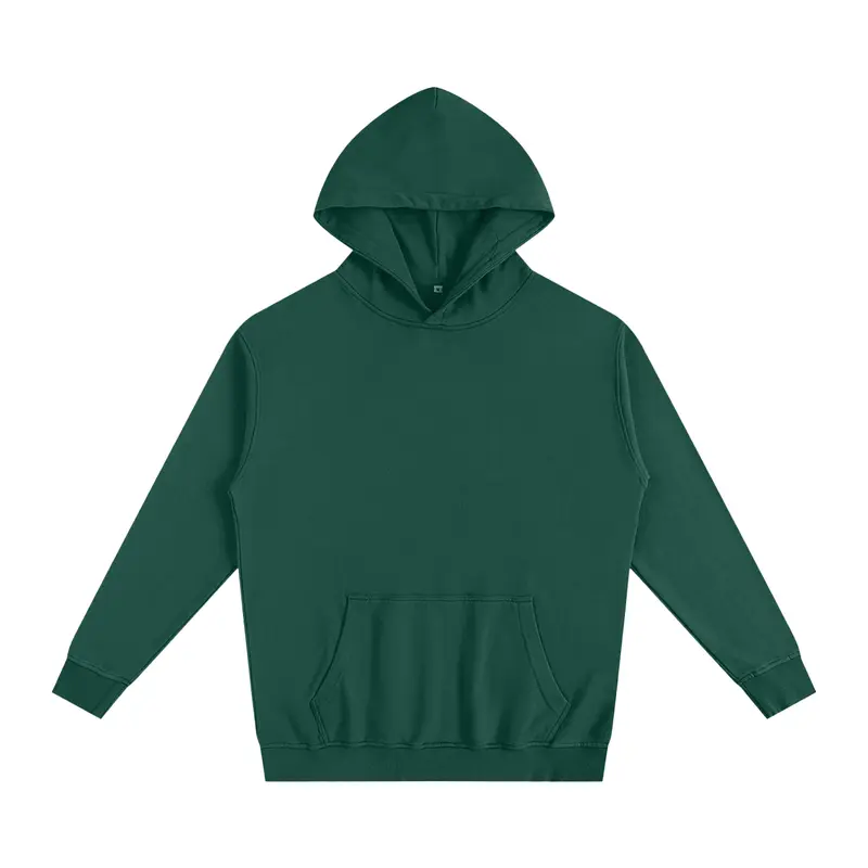 BASIC OVERSIZED ESSENTIAL HOODIE EDEN GREEN