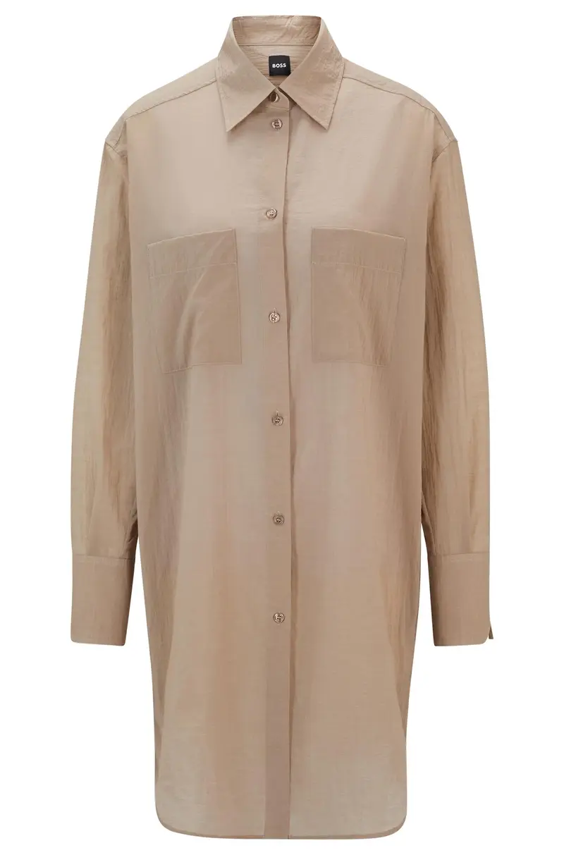 Beige Bareda Tailored blouses