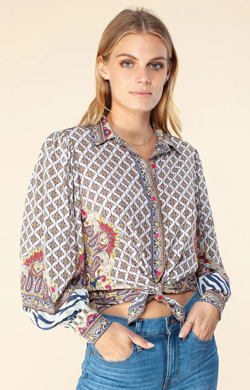 Beige blouse
