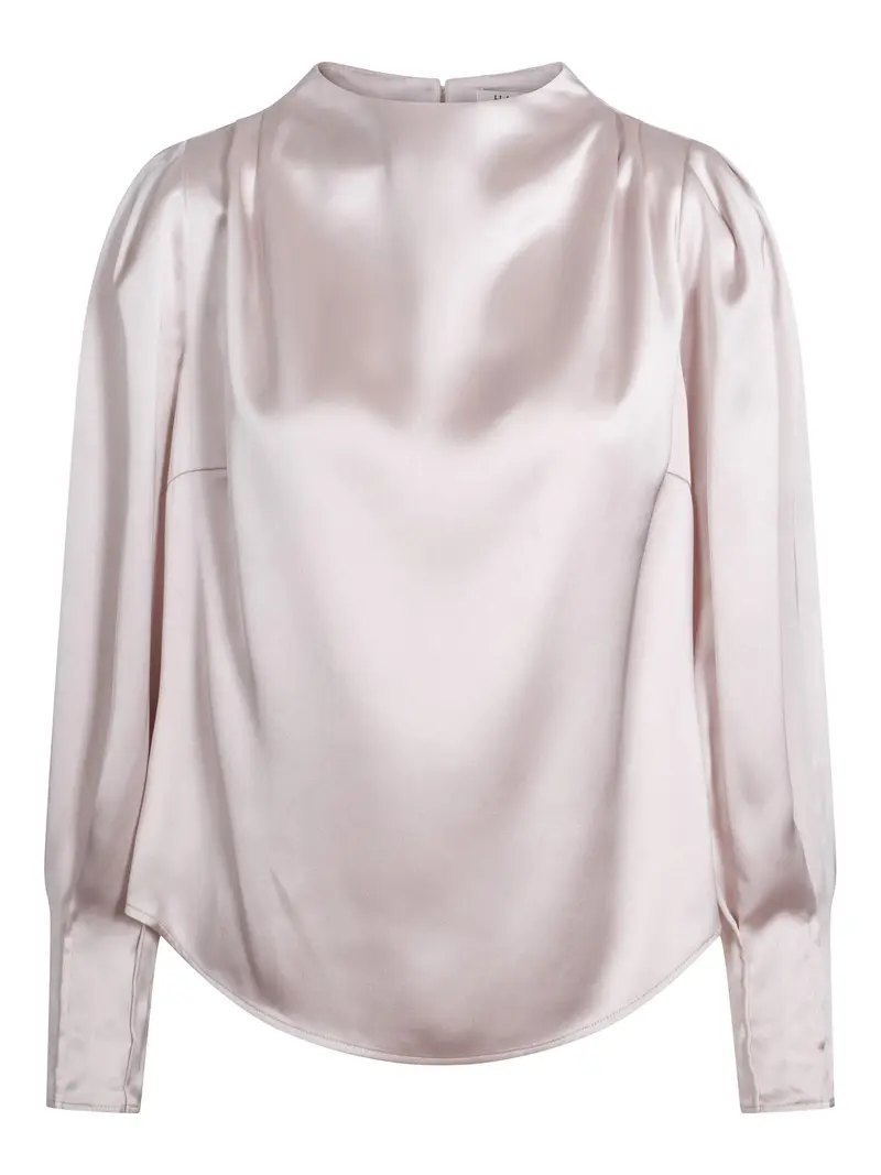 Beige Collar shirt
