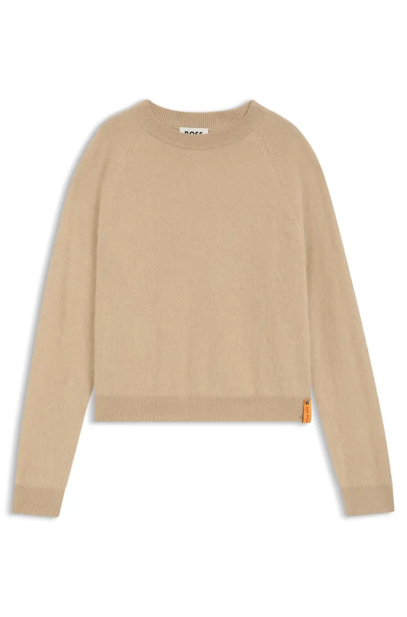 Beige Feddy Sweater