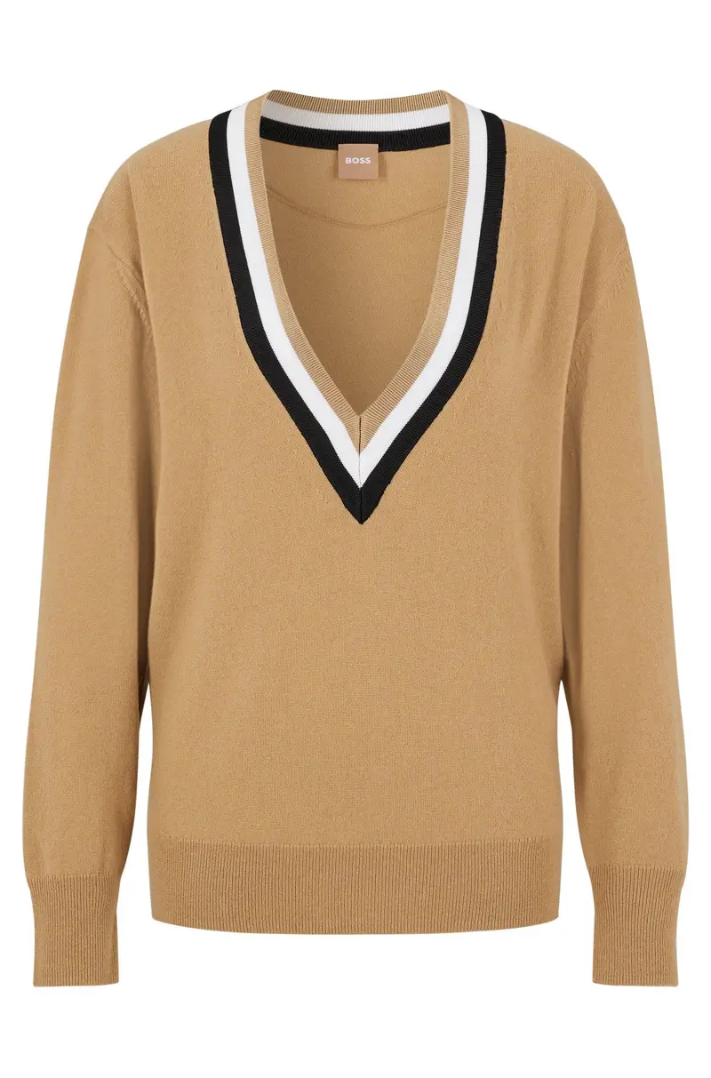 Beige Felipina pullower