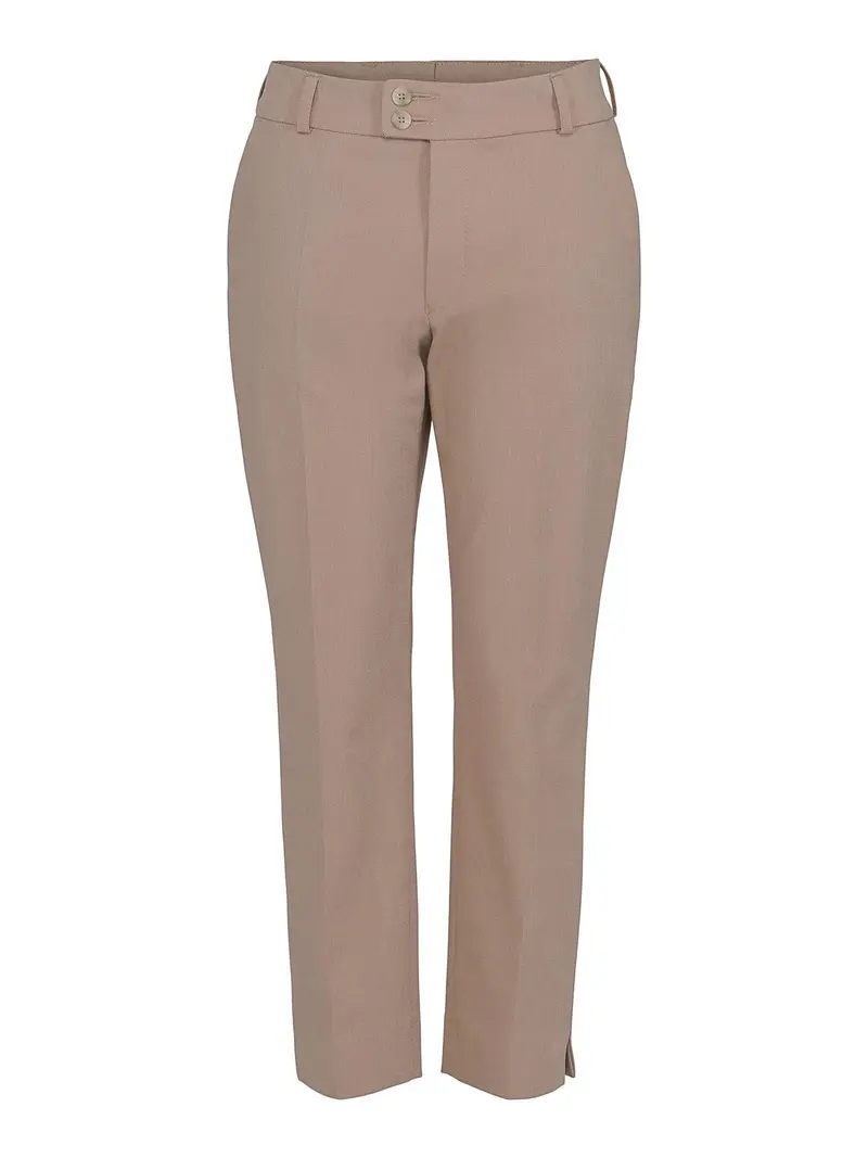 Beige Firm Trouser