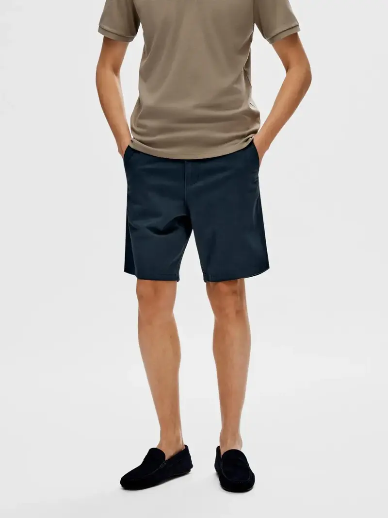 Bill Regular Flex Shorts - Dark Sapphire
