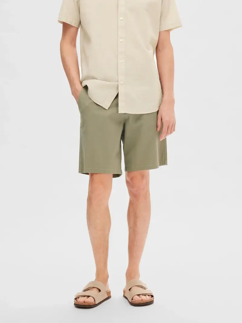 Bill Regular Flex Shorts - Vetiver