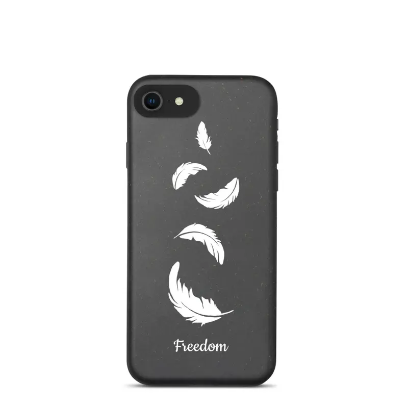 Biodegradable phone case - "Freedom"