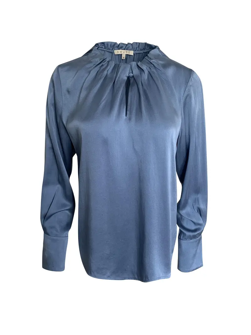 Blå Ada Blouse