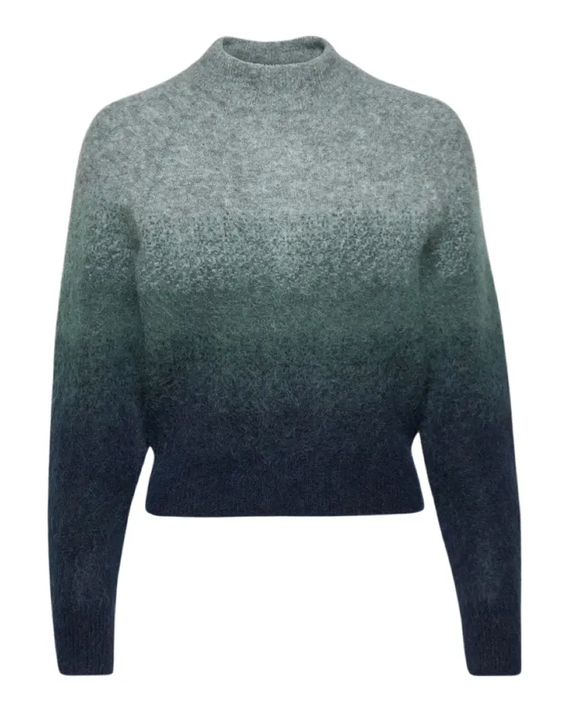 Blå Graded Mohair sweater