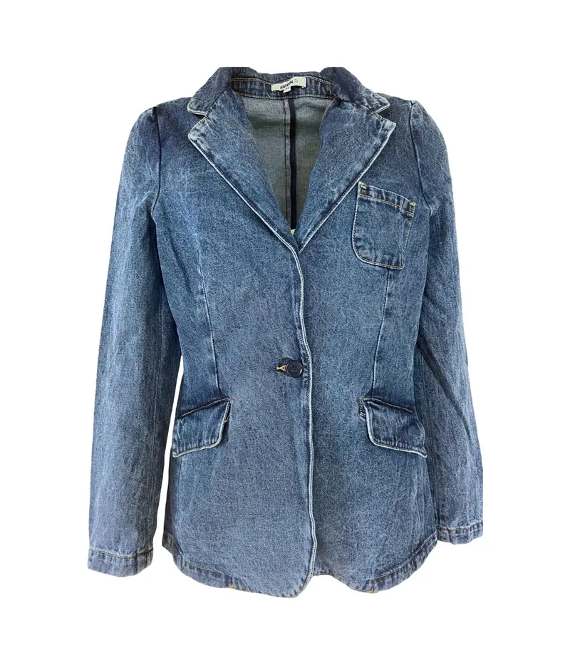 Blå LA Denim Blazer