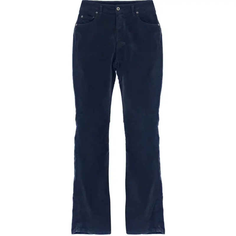 Blå Longcut Velour