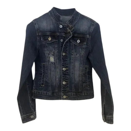 Blå Mapp China Jeans Jacket