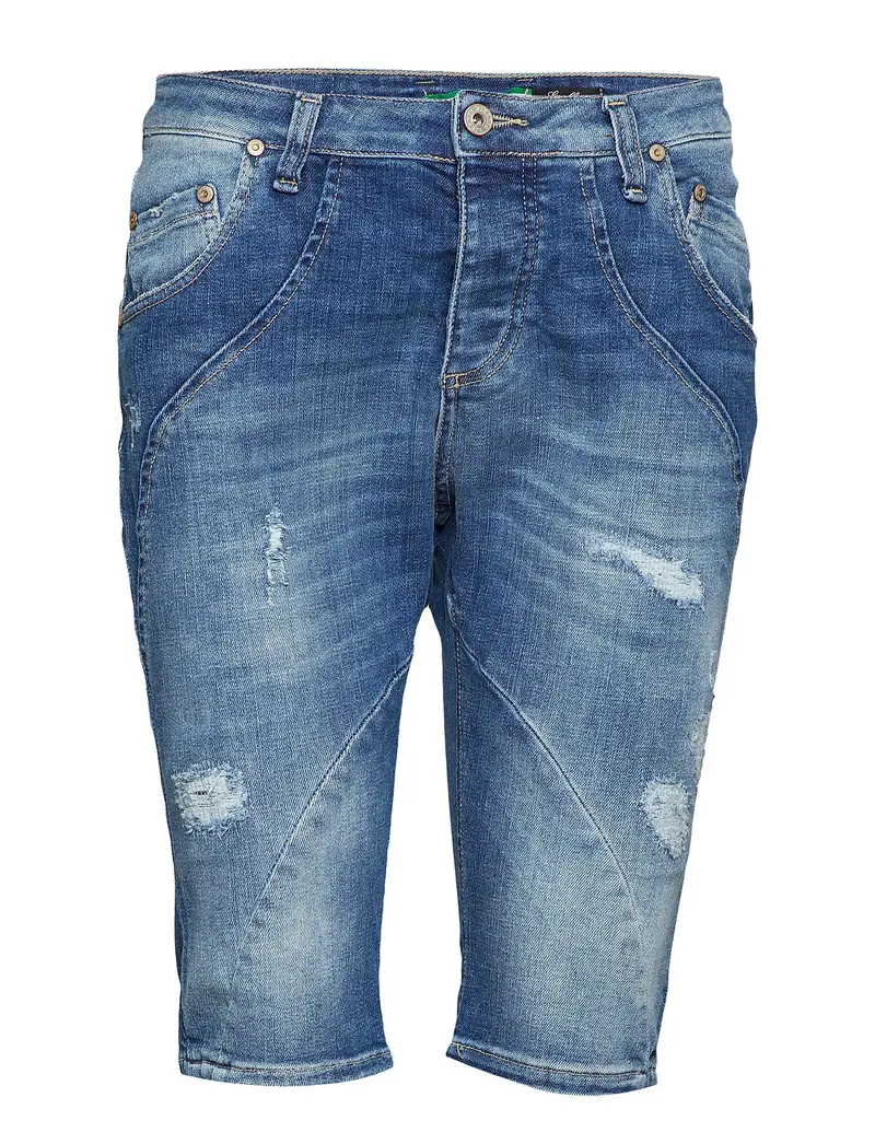 Blå Pirat Denim stretch