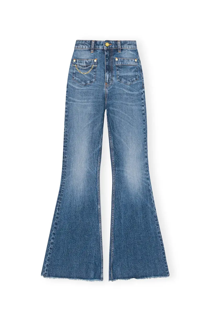 Blå Stretch Future Denim Goddi
