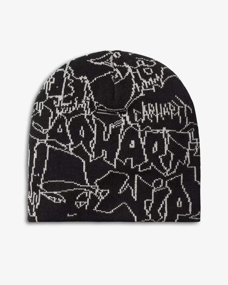 BLINKERFLUID BEANIE - BLACK/WAX