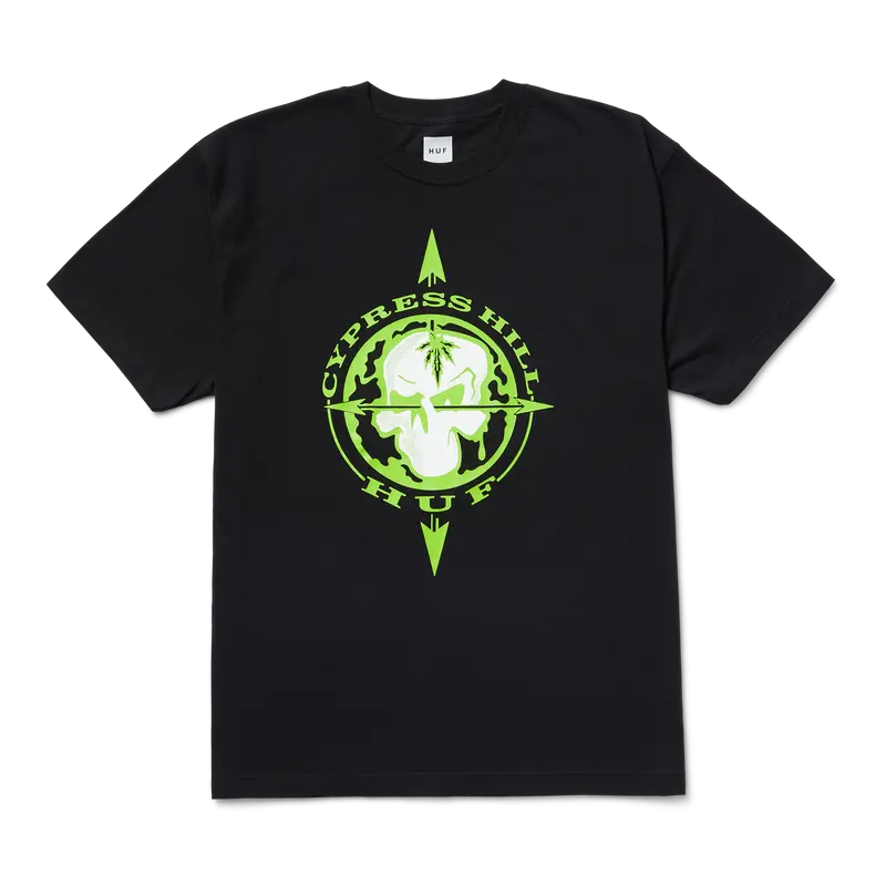 Blunted Compass S/S Tee Black