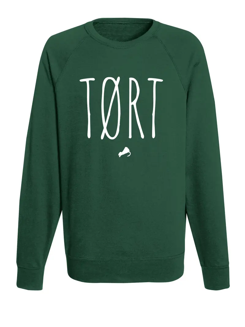 Bottle green logo sweater