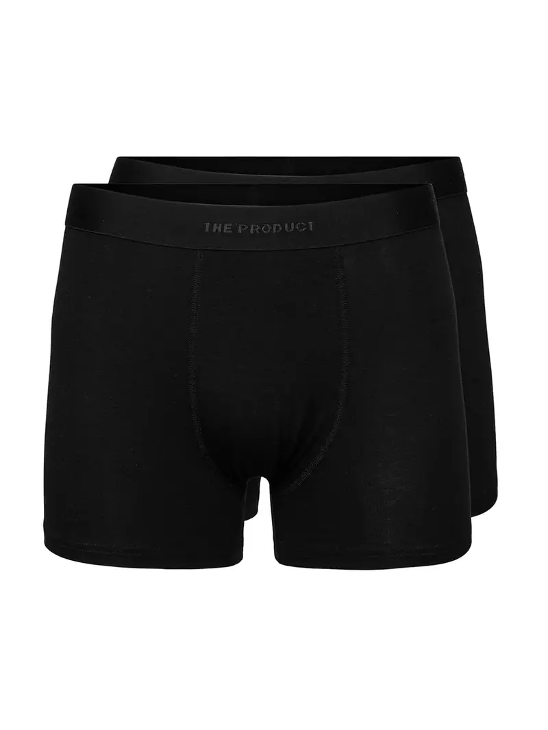Boxer 2-pack Bambus - Black