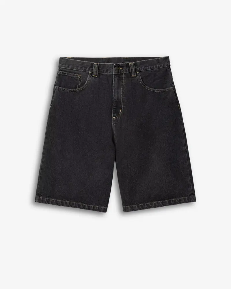 BRANDON SHORT - BLACK STONE WASHED