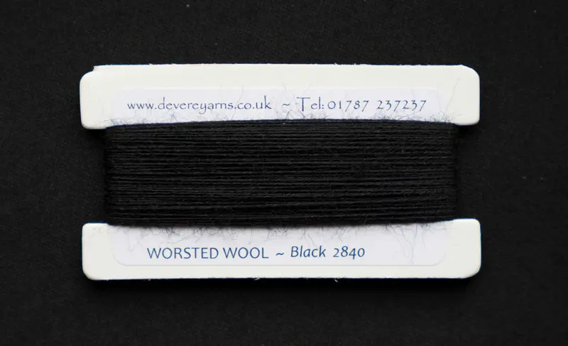 Broderigarn - Ull - 2840 - Black