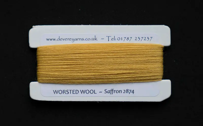 Broderigarn - Ull - Saffron