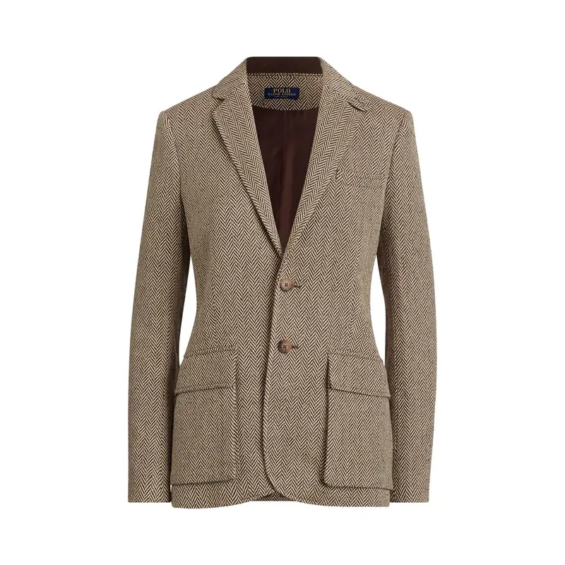 Brown/Tan Herringbone blazer