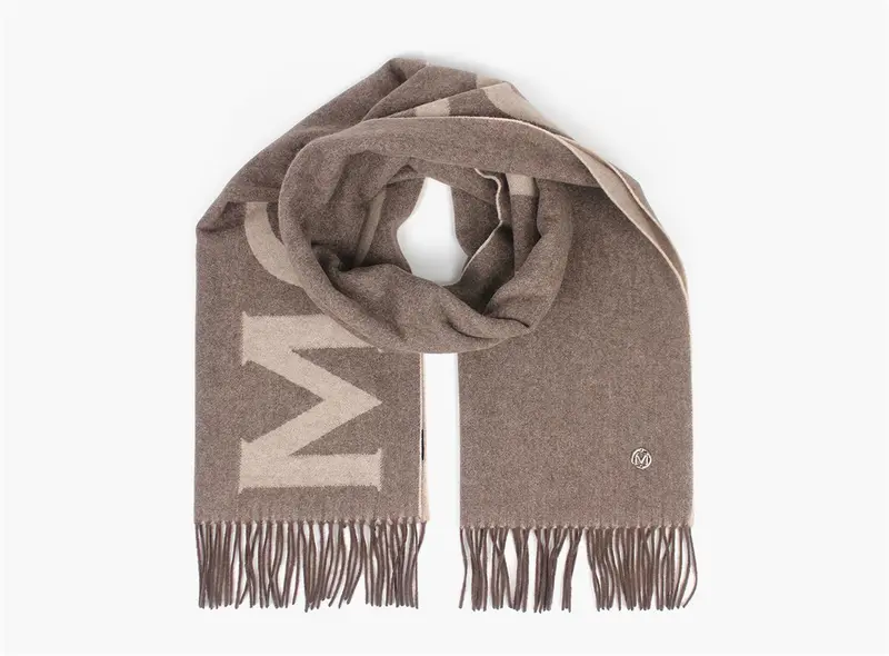 Brunt Twofaced Logo scarf