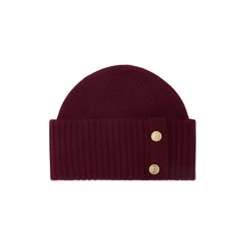 Burgunder Roya Beanie