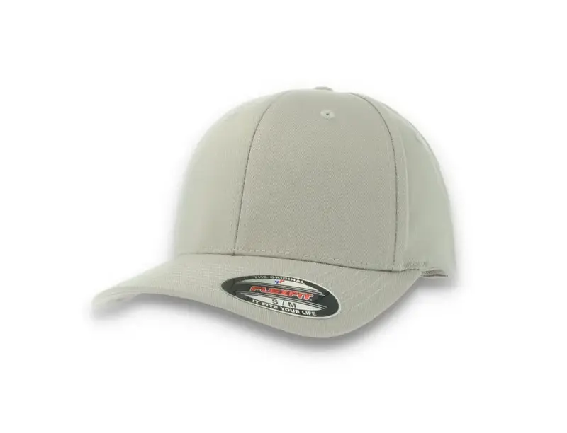 Cap Silver Grey Flexfit Baseball 6277