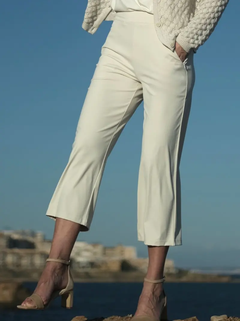 Classic 7/8 pant Ivory