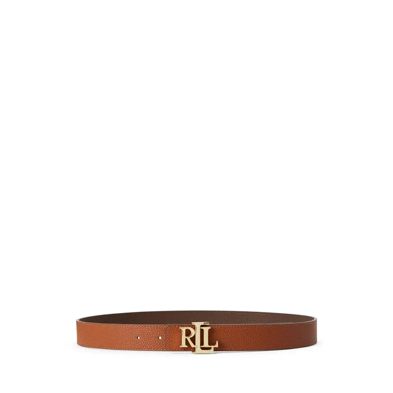 Cognac/brunt Reversible belte