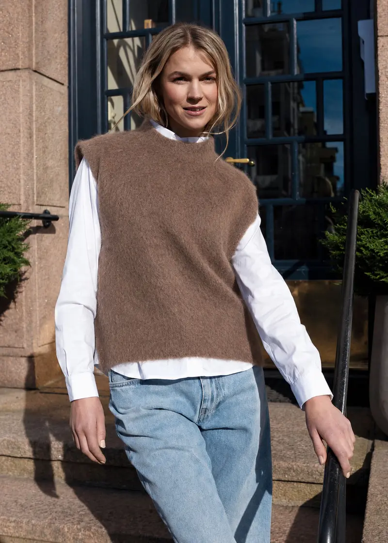 Cole vest Mohair