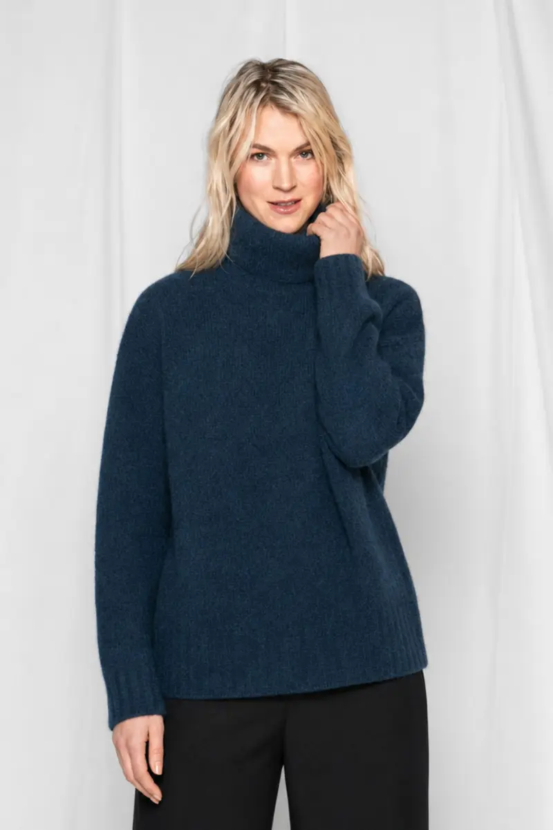 Dawn mohair genser