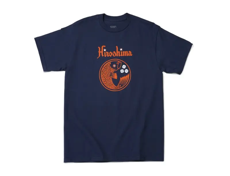Ebbets Tee Hiroshima Carp Navy
