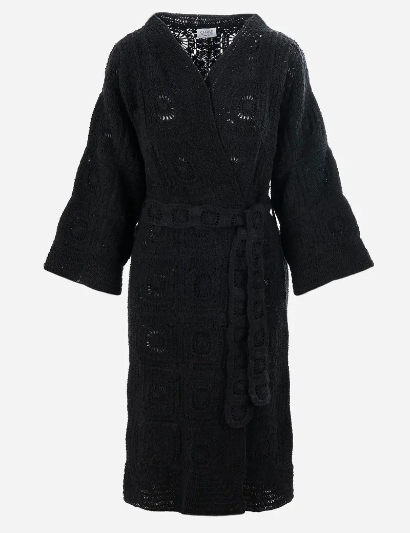 Endless håndheklet cardigan