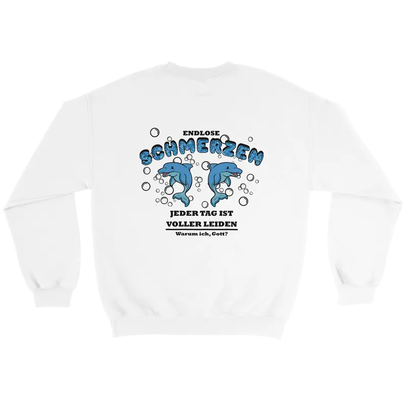 ENDLOSE SCHMERZEN BACKPRINT PULLOVER