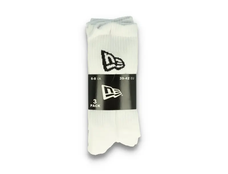 Flag Crew Sock NE Optic White