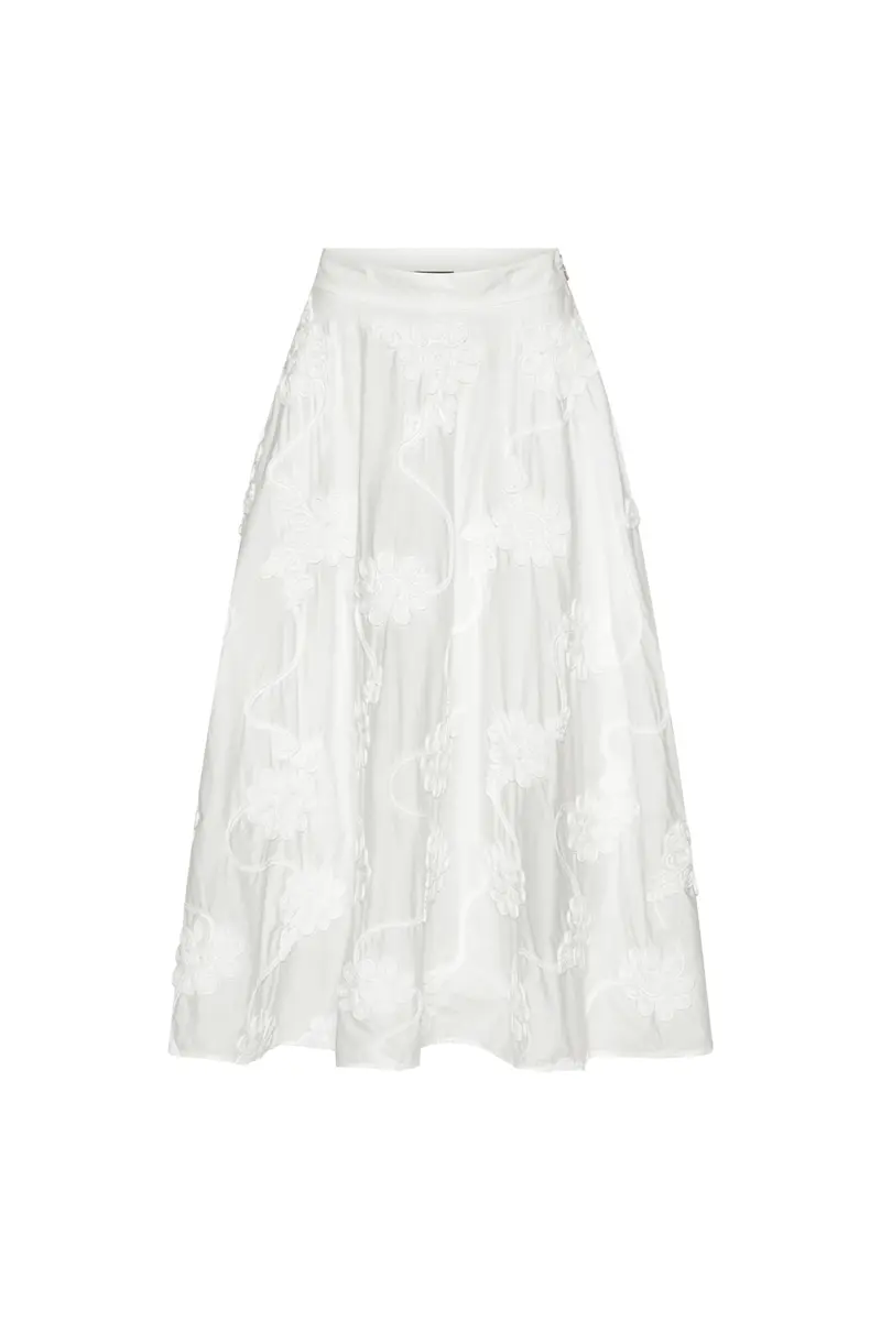 Flower Maxi Skirt