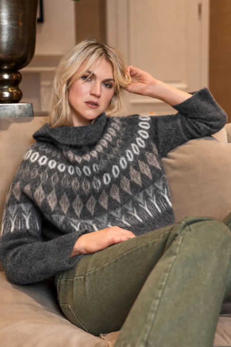 Freya Fair Isle genser