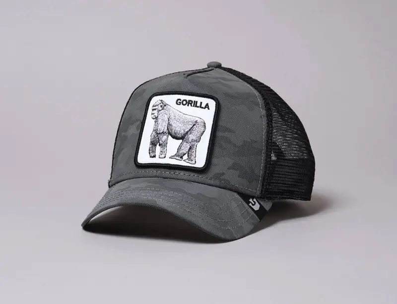Goorin Trucker Cap Grey Silverback