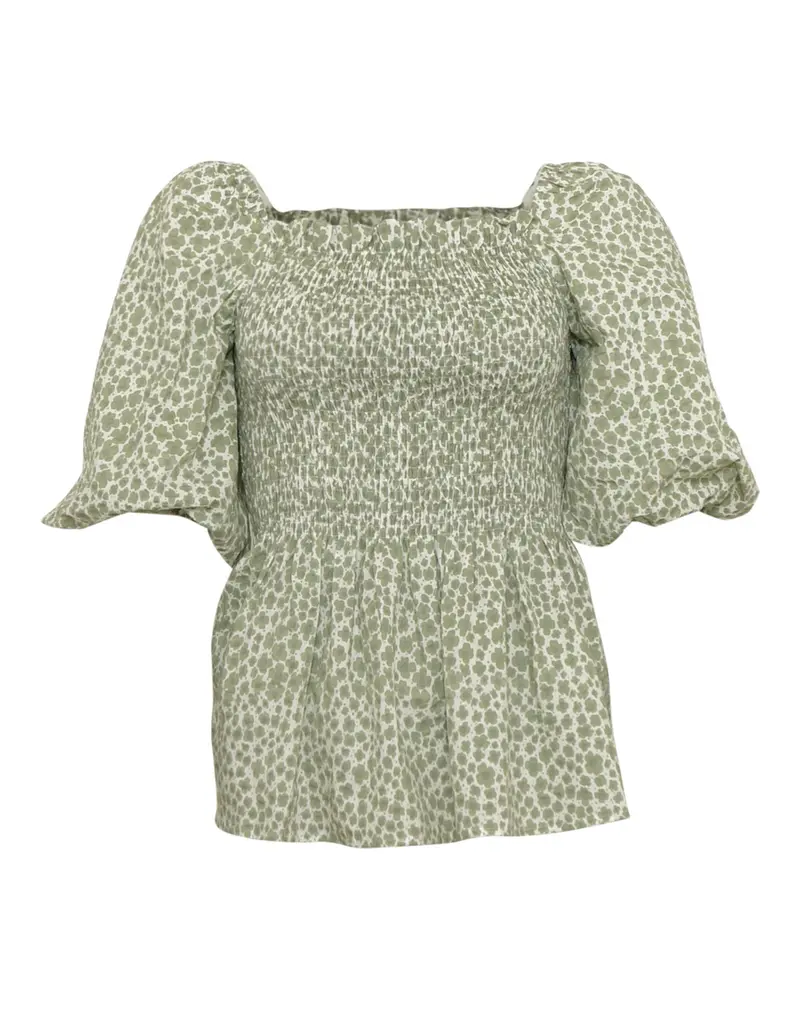 Grønn Rubby Bluse