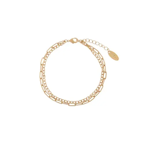 Gull Chain 2 Row bracelet