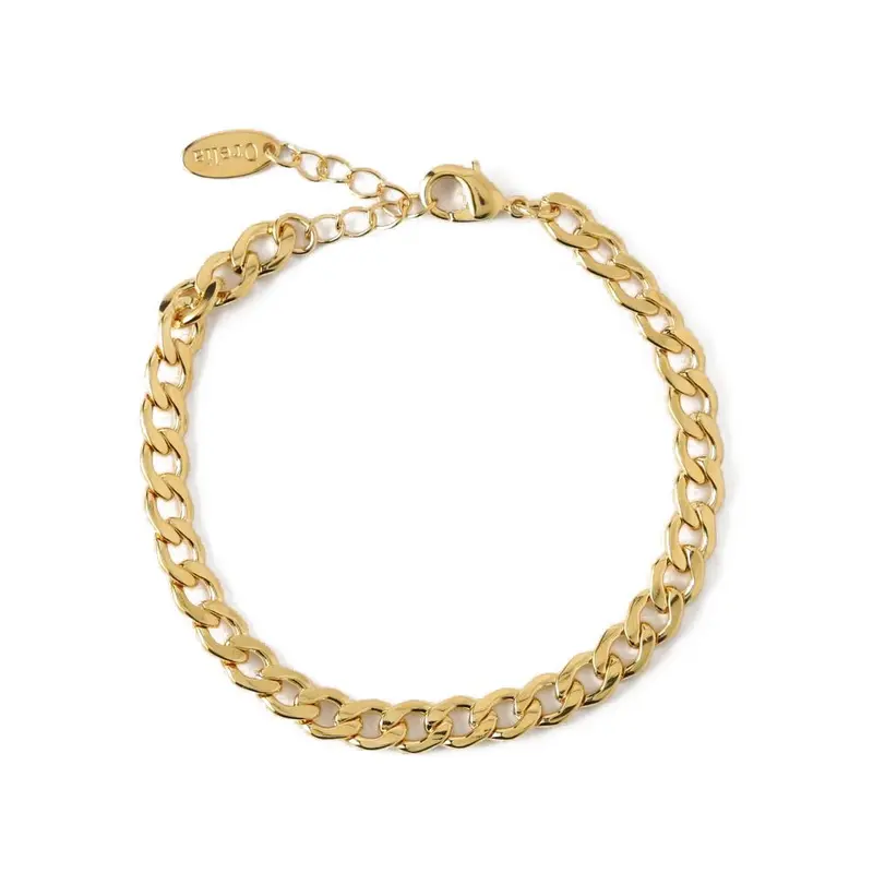 Gull Flat Curb Link Bracelet