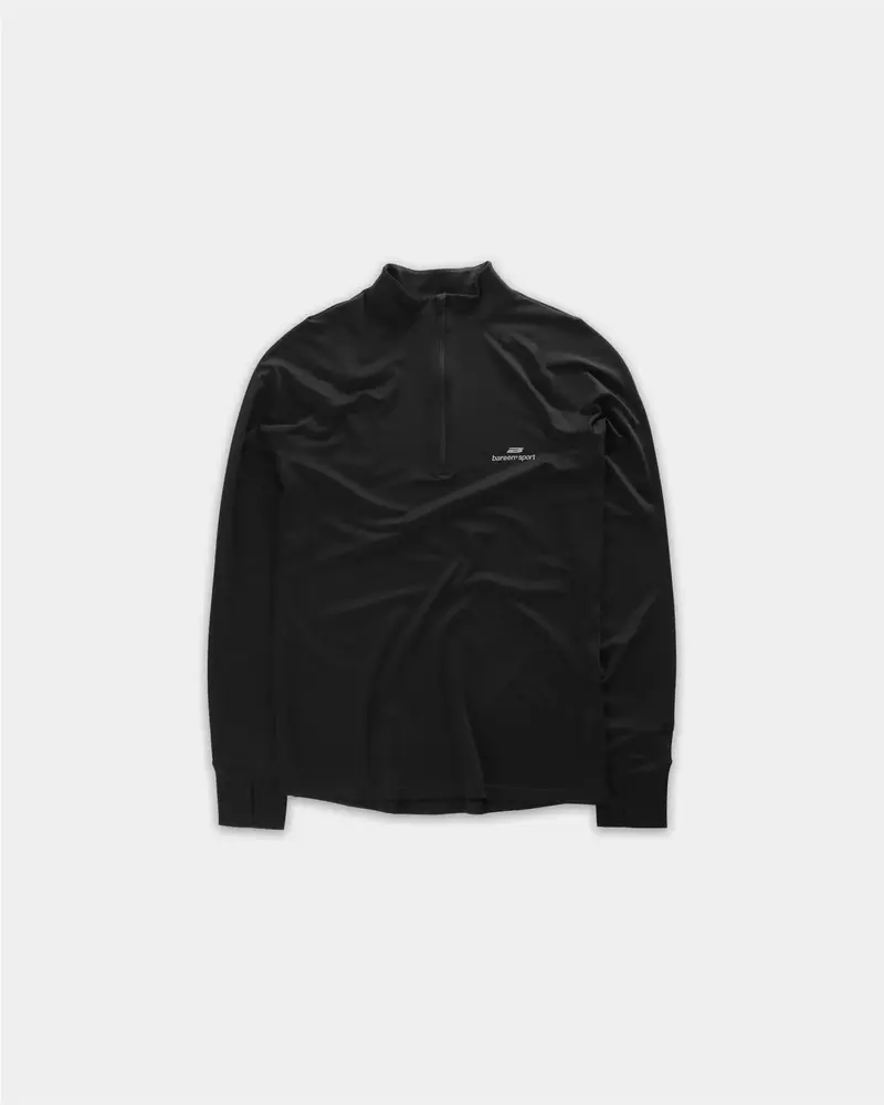 Half zip midlayer - Black